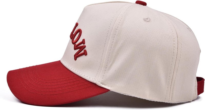 Abdkw Mommin Trucker Hat | Vintage Two-Tone Women's Baseball Cap,with Mommin Embroidery Ponytail Fit,Outdoor and Daily Use - Image 3